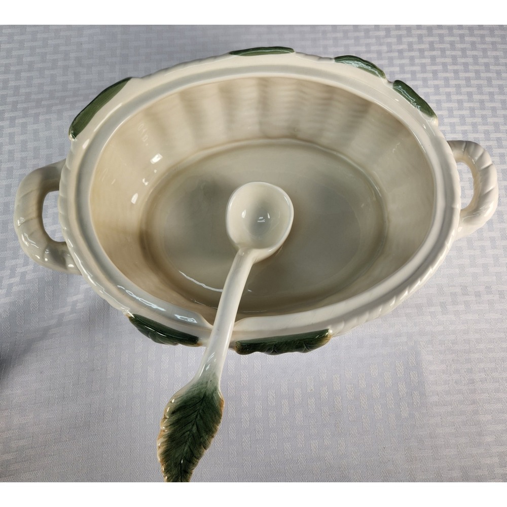 Vintage Kaldun and Bogle Pheasant Soup Tureen w/ Lid & Ladle Birds Thanksgiving - Picture 6 of 10